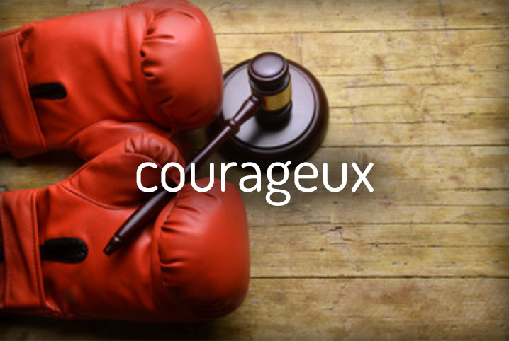 courageux
