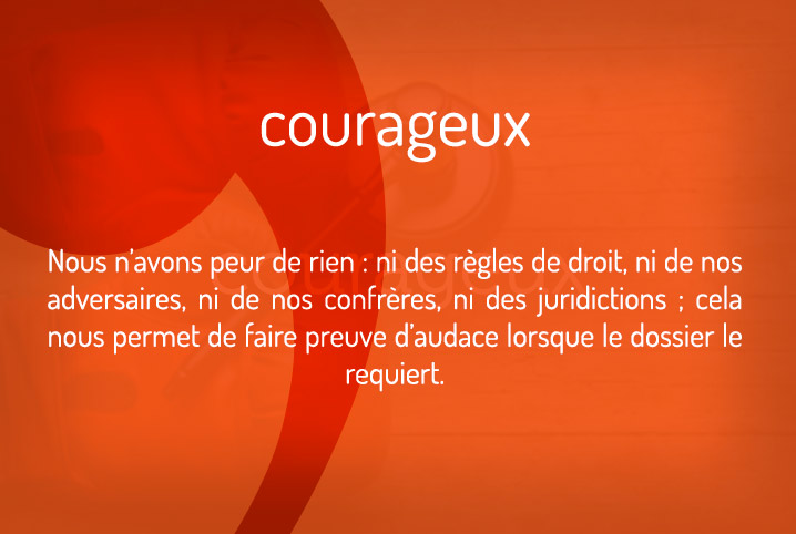 courageux