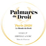 Palmarès du Droit Arbitrage & MARC