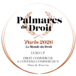 Récompenses Palmarès du Droit Lead up 2026